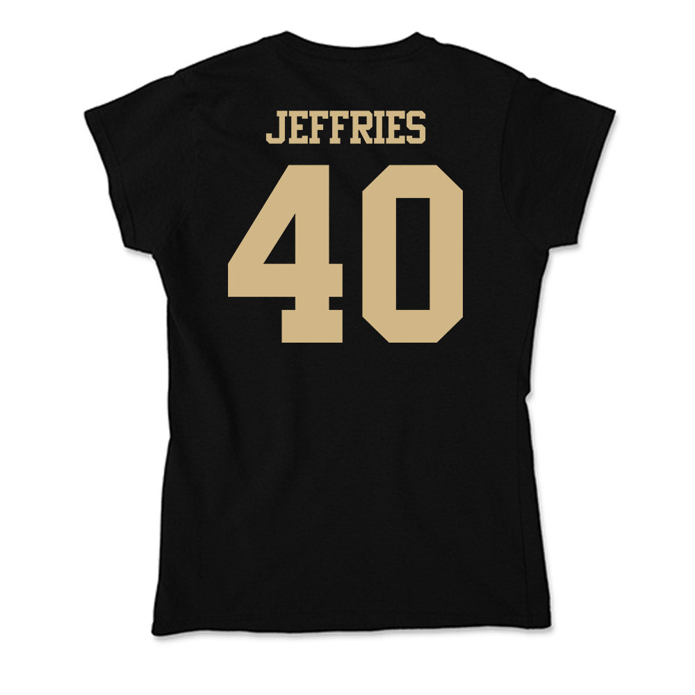 Purdue - NCAA Football : Ian Jeffries - Soft Style Women’s T-Shirt-1