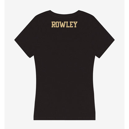 Purdue - NCAA Wrestling : James Rowley - Women's V-Neck T-Shirt-1