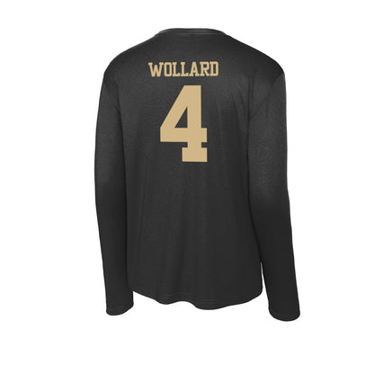 Purdue - NCAA Women's Volleyball : Kenna Wollard - Activewear Long Sleeve T-Shirt-1