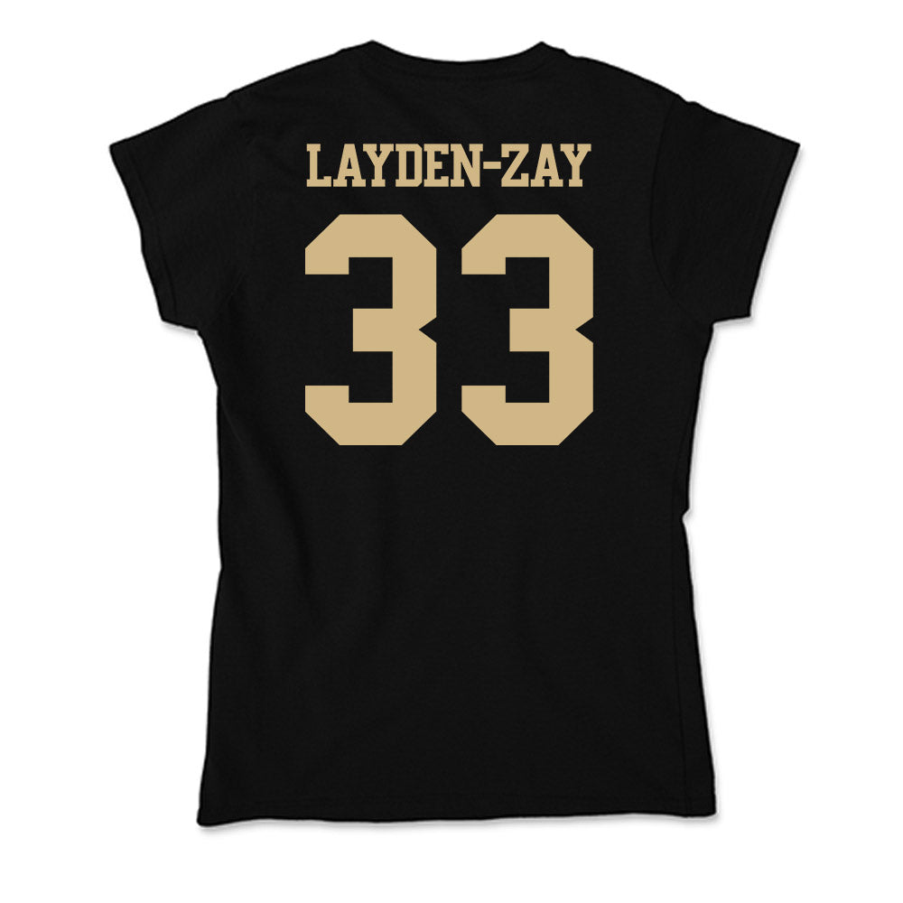 Purdue - NCAA Women's Basketball : Madison Layden-Zay - Soft Style Women’s T-Shirt-1