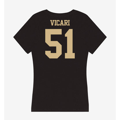 Purdue - NCAA Football : Mason Vicari - Women's V-Neck T-Shirt-1