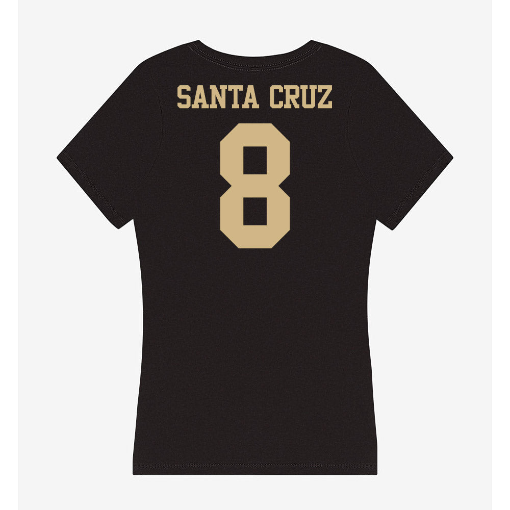 Purdue - NCAA Women's Soccer : Megan Santa Cruz - Women's V-Neck T-Shirt-1