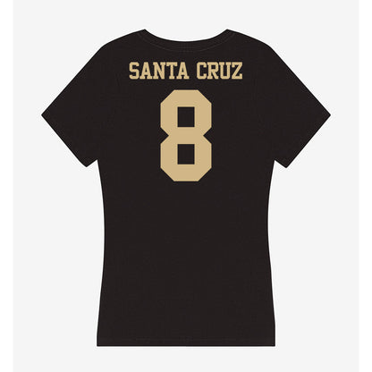 Purdue - NCAA Women's Soccer : Megan Santa Cruz - Women's V-Neck T-Shirt-1