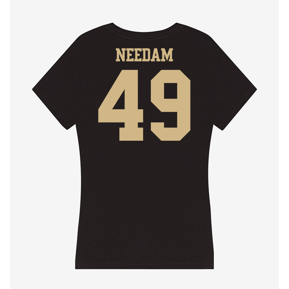 Purdue - NCAA Football : Isaiah Needam - Women's V-Neck T-Shirt-1
