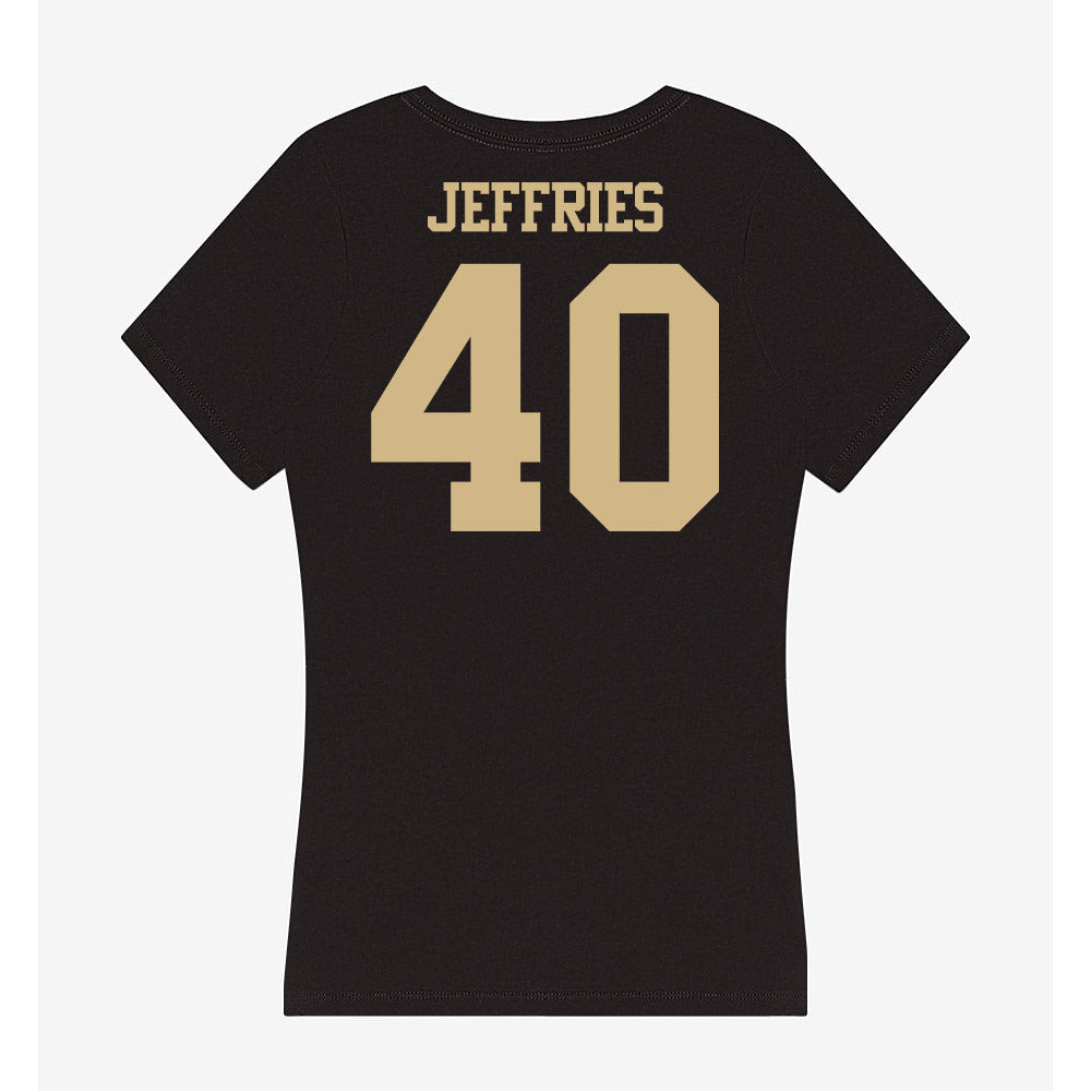 Purdue - NCAA Football : Ian Jeffries - Women's V-Neck T-Shirt-1