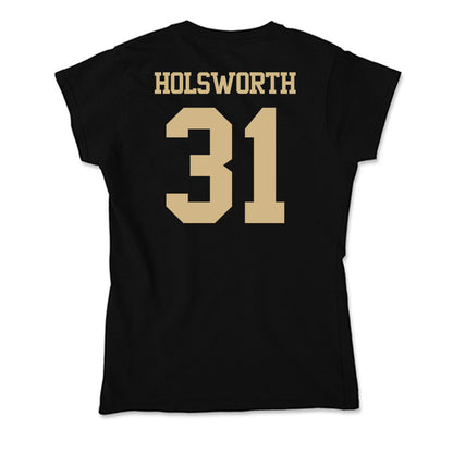 Purdue - NCAA Football : Carter Holsworth - Soft Style Women’s T-Shirt-1