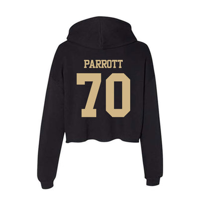 Purdue - NCAA Football : Maxwell Parrott - Women's Crop Fleece Hoodie-1