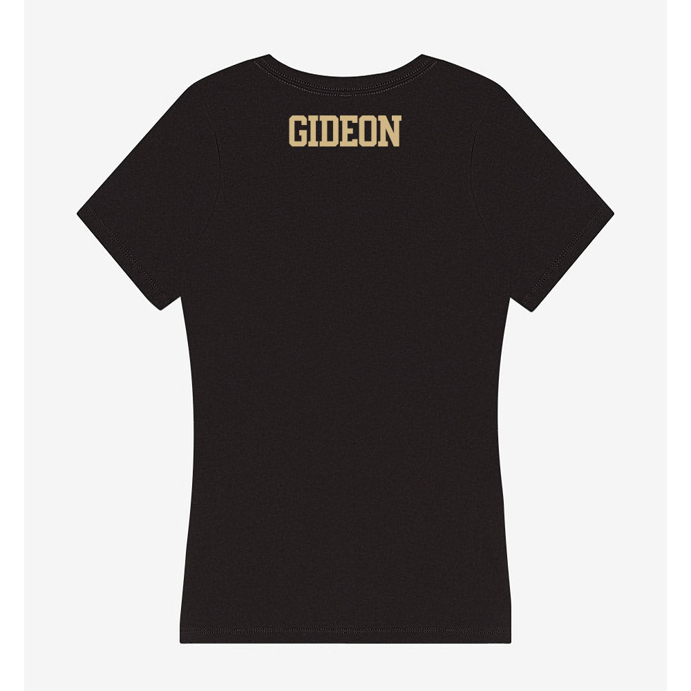 Purdue - NCAA Women's Track & Field : Blessing Gideon - Women's V-Neck T-Shirt-1