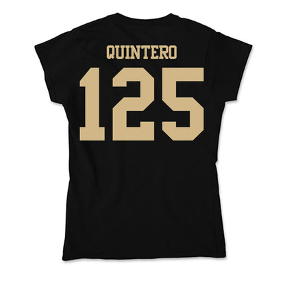 Purdue - NCAA Wrestling : Isaiah Quintero - Soft Style Women’s T-Shirt-1