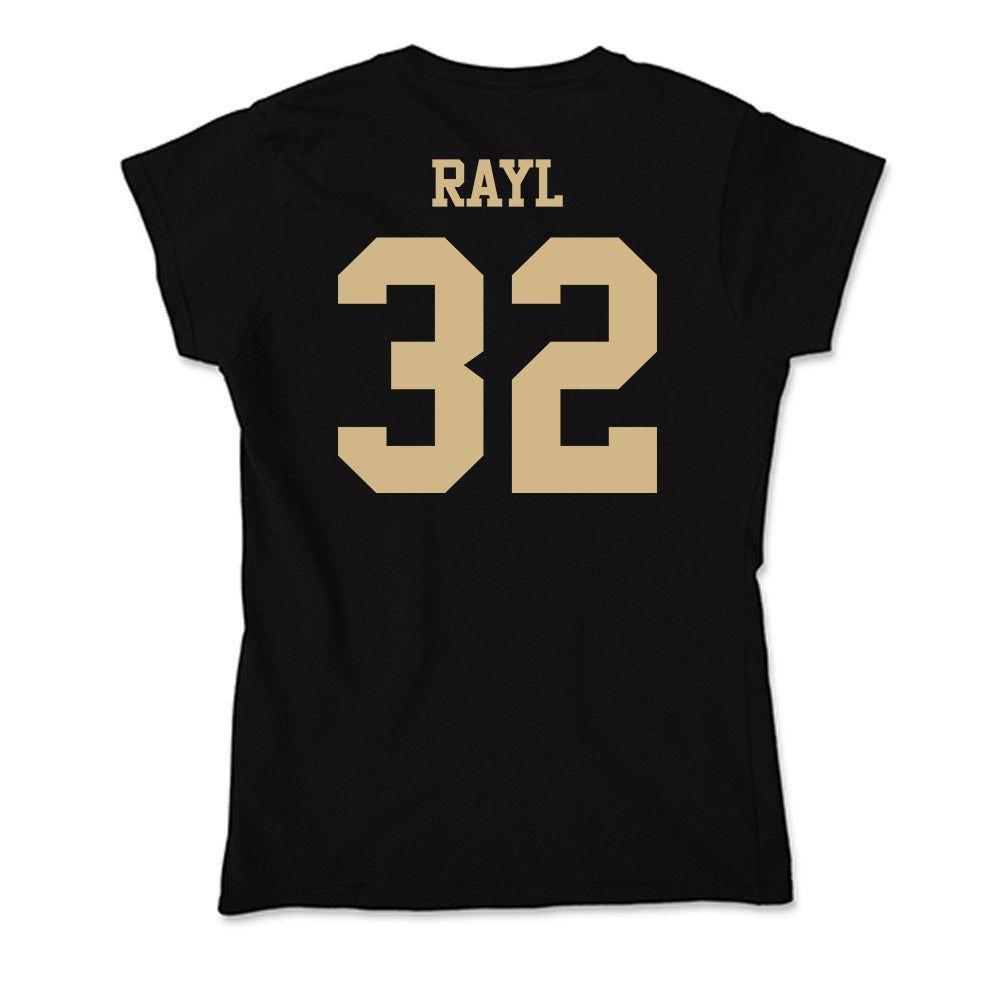 Purdue - NCAA Men's Basketball : Jace Rayl - Soft Style Women’s T-Shirt-1