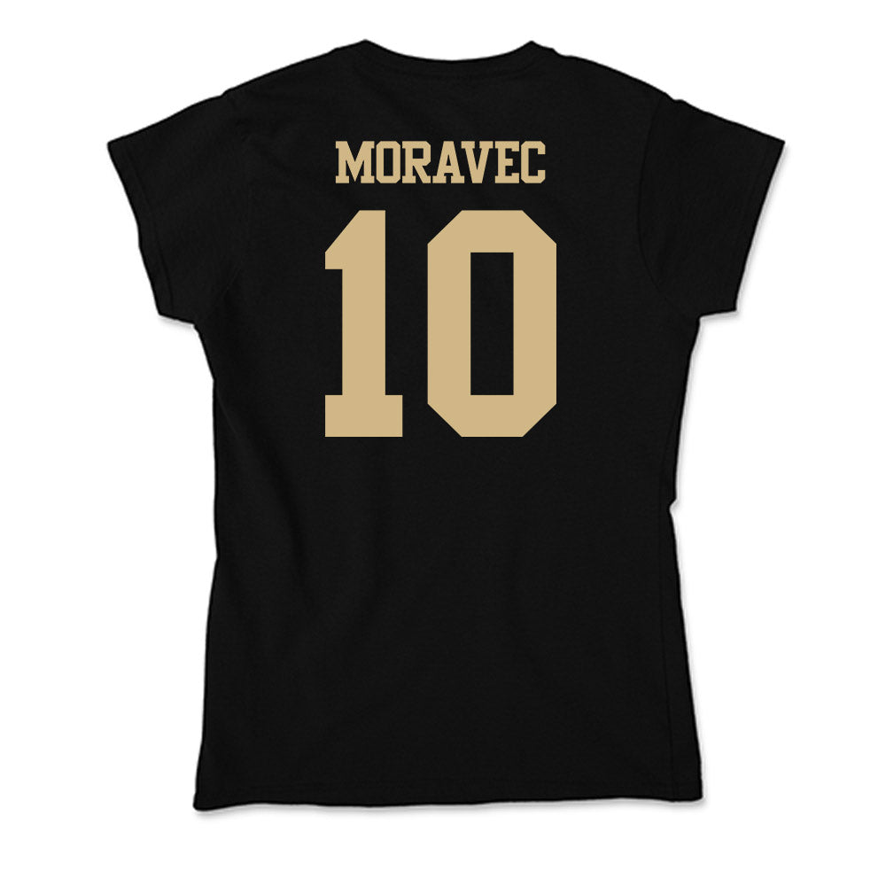 Purdue - NCAA Women's Volleyball : Nataly Moravec - Soft Style Women’s T-Shirt-1