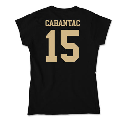 Purdue - NCAA Women's Soccer : Anisten Cabantac - Soft Style Women’s T-Shirt-1