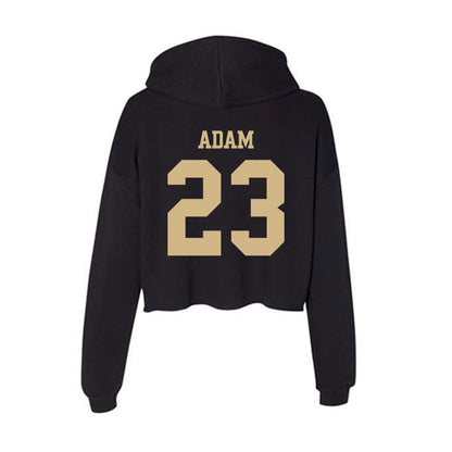Purdue - NCAA Women's Soccer : Lauren Adam - Women's Crop Fleece Hoodie-1