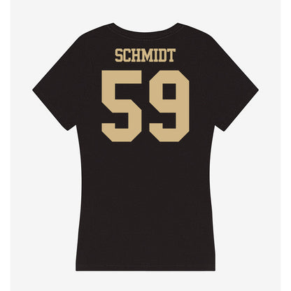 Purdue - NCAA Football : Justin Schmidt - Women's V-Neck T-Shirt-1