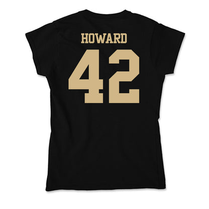 Purdue - NCAA Baseball : Thomas Howard - Soft Style Women’s T-Shirt-1