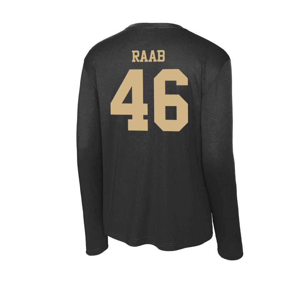Purdue - NCAA Football : Luke Raab - Activewear Long Sleeve T-Shirt-1