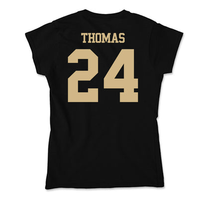 Purdue - NCAA Football : Malachi Thomas - Soft Style Women’s T-Shirt-1