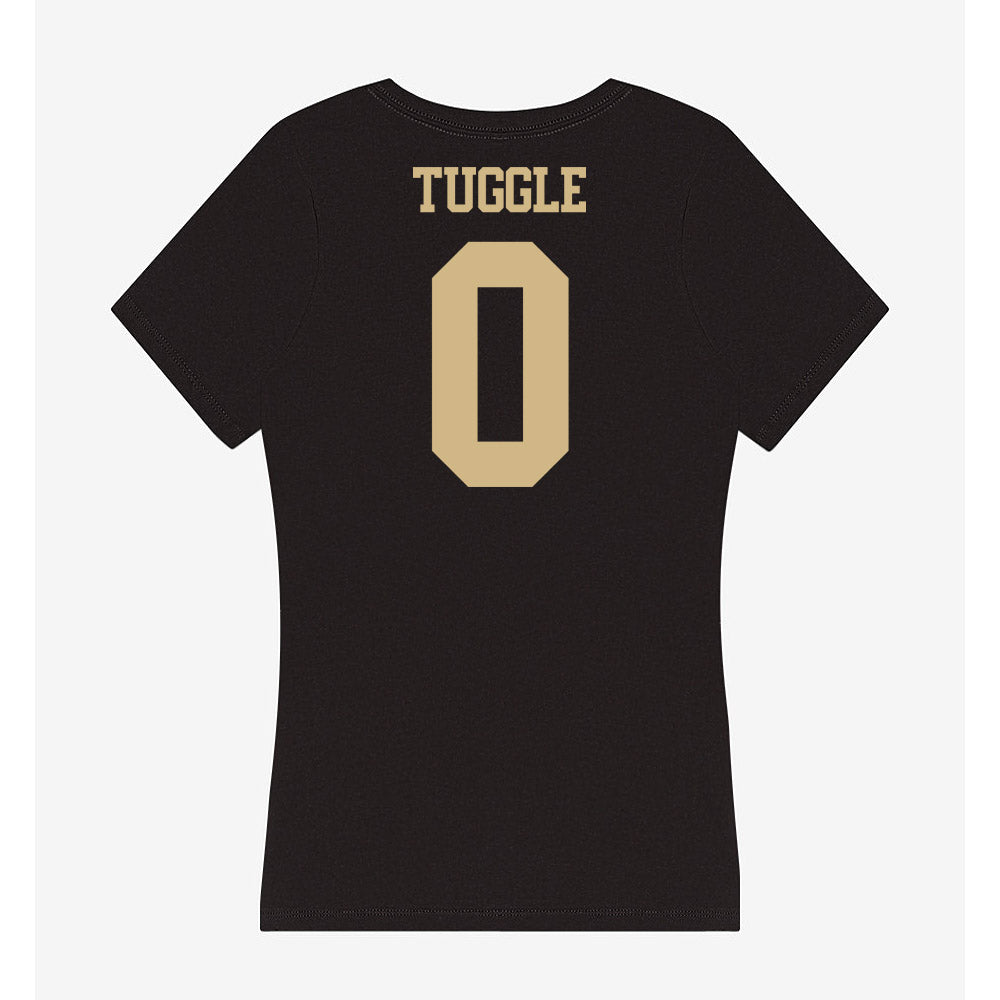 Purdue - NCAA Football : Nitro Tuggle - Women's V-Neck T-Shirt-1