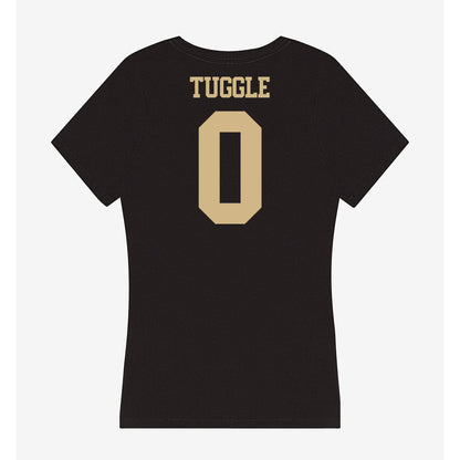 Purdue - NCAA Football : Nitro Tuggle - Women's V-Neck T-Shirt-1