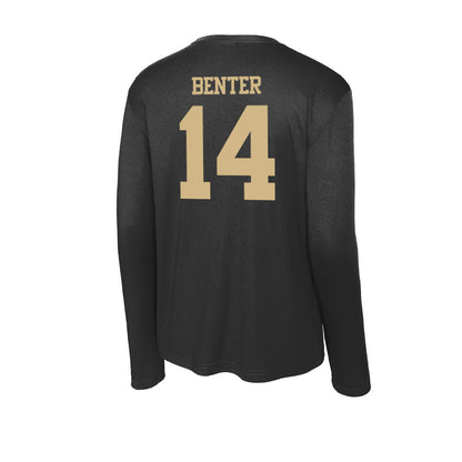 Purdue - NCAA Men's Basketball : Jack Benter - Activewear Long Sleeve T-Shirt-1