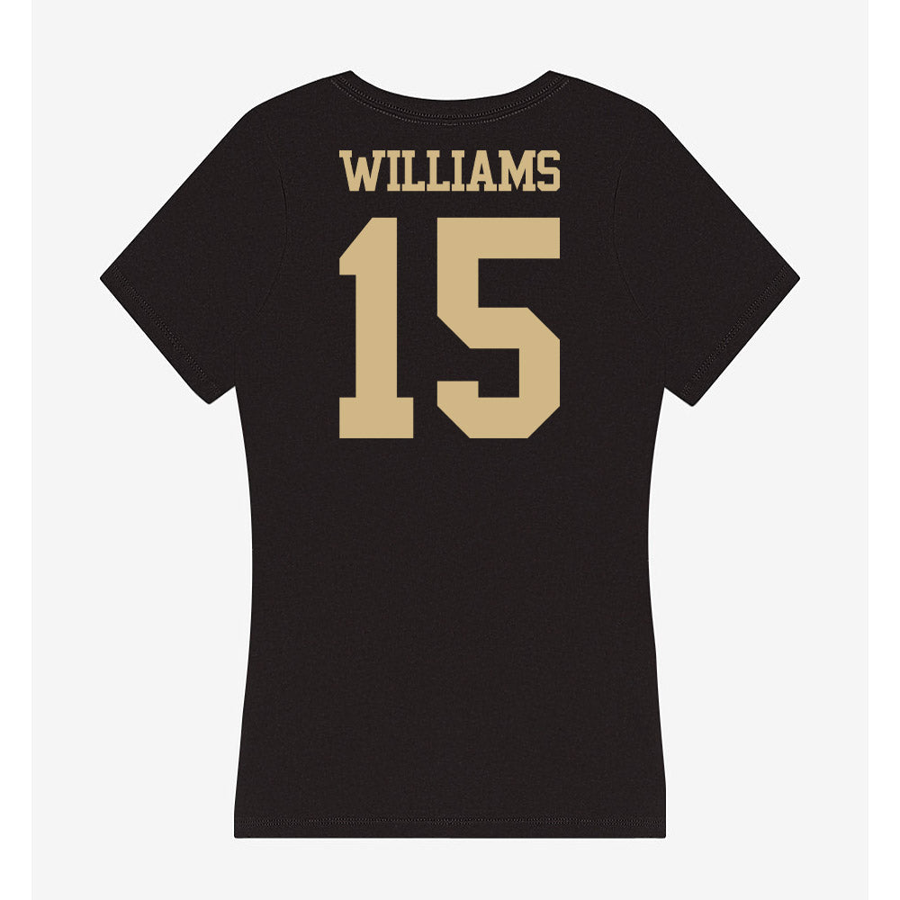 Purdue - NCAA Women's Volleyball : Rachel Williams - Women's V-Neck T-Shirt-1