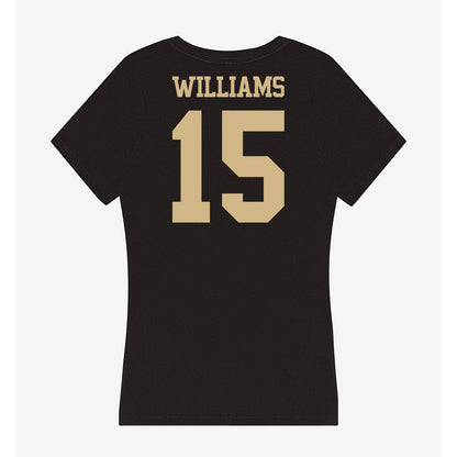 Purdue - NCAA Women's Volleyball : Rachel Williams - Women's V-Neck T-Shirt-1