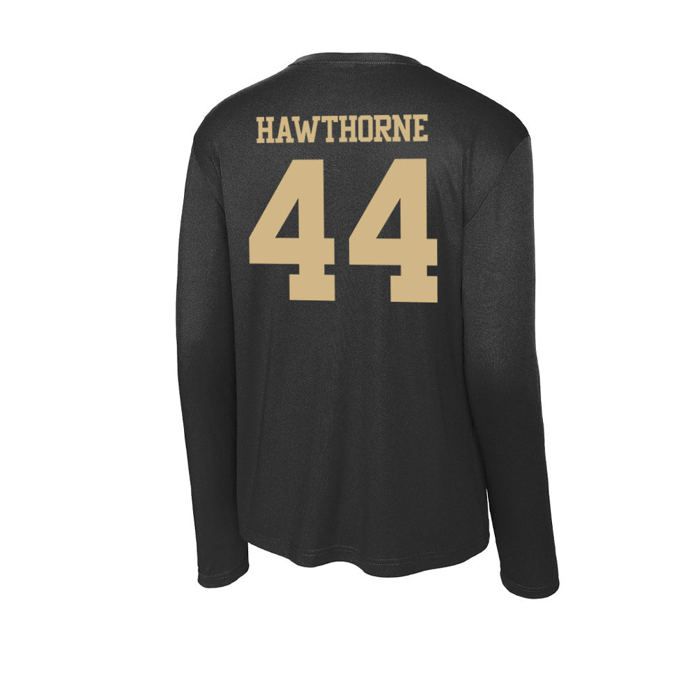 Purdue - NCAA Football : Daniel Hawthorne - Activewear Long Sleeve T-Shirt-1