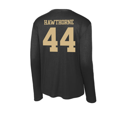 Purdue - NCAA Football : Daniel Hawthorne - Activewear Long Sleeve T-Shirt-1