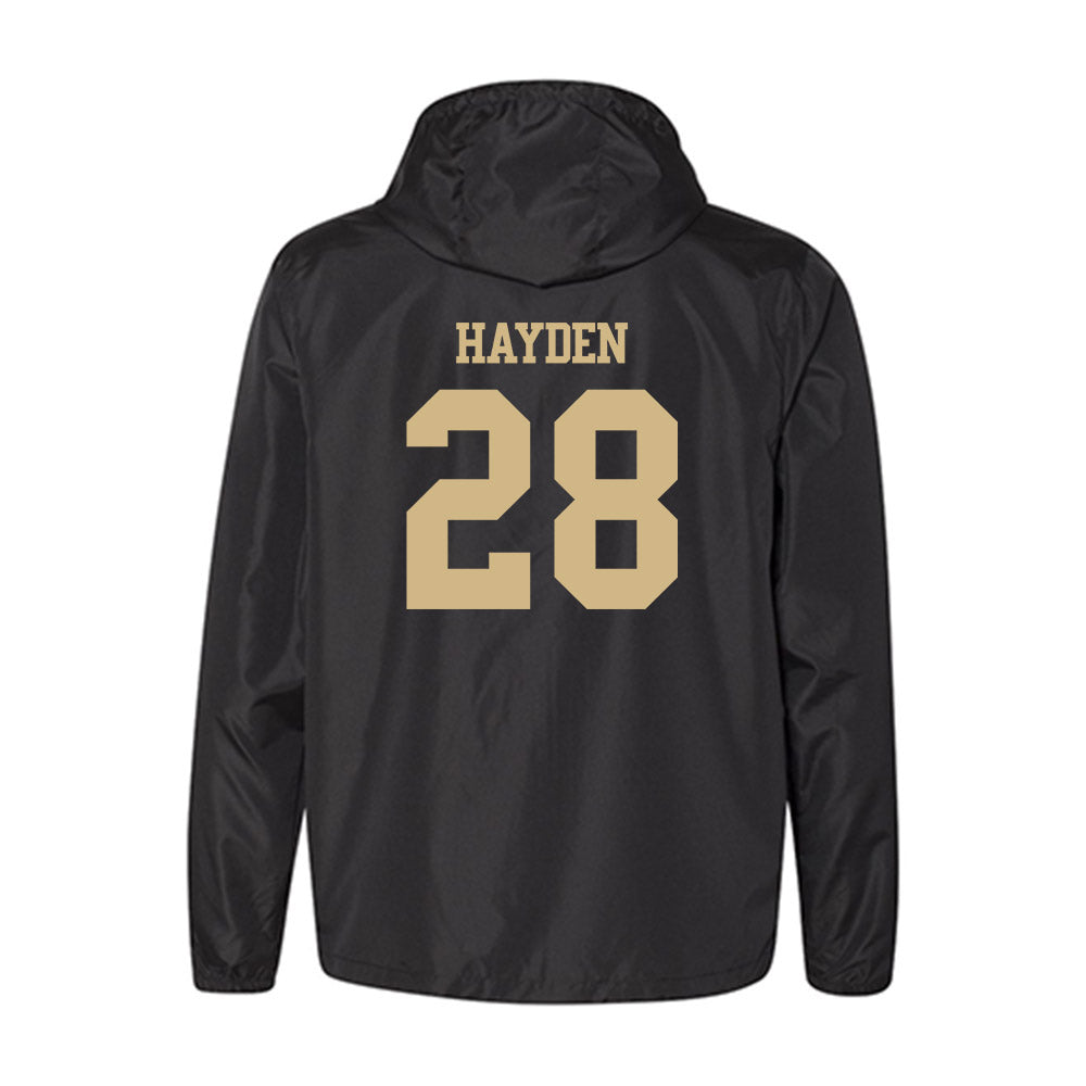Purdue - NCAA Baseball : Enas Hayden - Windbreaker-1