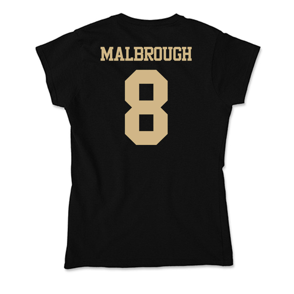 Purdue - NCAA Baseball : Quincy Malbrough - Soft Style Women’s T-Shirt-1