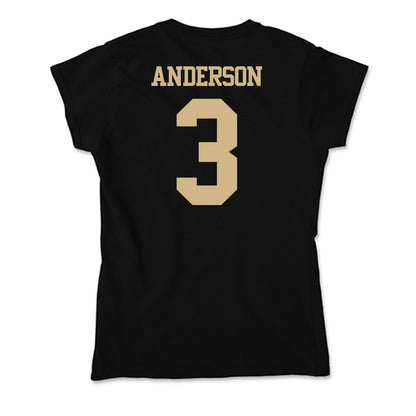 Purdue - NCAA Women's Volleyball : Akasha Anderson - Soft Style Women’s T-Shirt-1