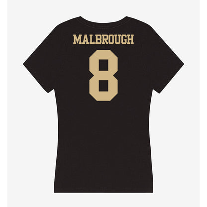Purdue - NCAA Baseball : Quincy Malbrough - Women's V-Neck T-Shirt-1