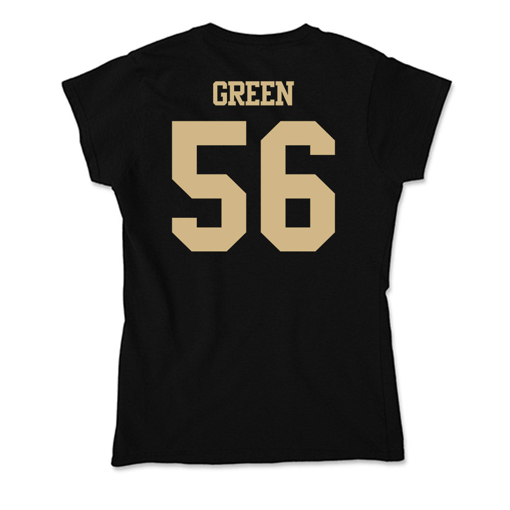 Purdue - NCAA Football : Tyrell Green - Soft Style Women’s T-Shirt-1