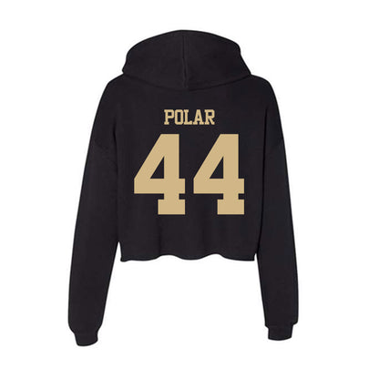 Purdue - NCAA Softball : Moriah Polar - Women's Crop Fleece Hoodie-1
