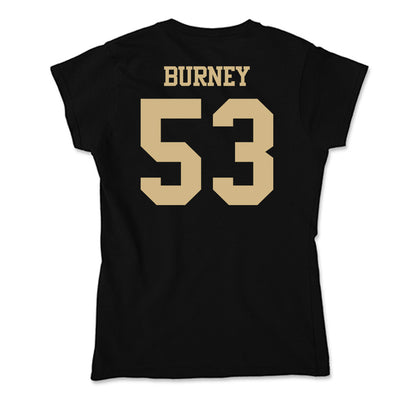 Purdue - NCAA Football : Joshua Burney - Soft Style Women’s T-Shirt-1
