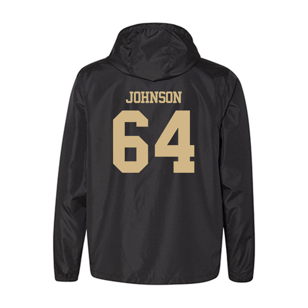 Purdue - NCAA Football : Austin Johnson - Windbreaker-1