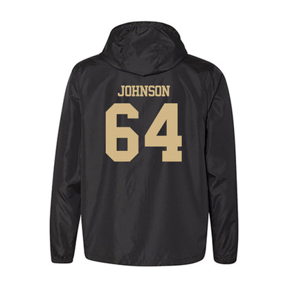 Purdue - NCAA Football : Austin Johnson - Windbreaker-1