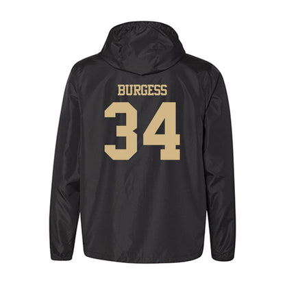 Purdue - NCAA Men's Basketball : Raleigh Burgess - Windbreaker-1
