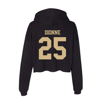 Purdue - NCAA Baseball : Jimmy Dionne - Women's Crop Fleece Hoodie-1
