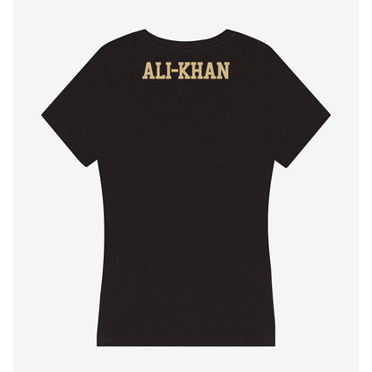 Purdue - NCAA Men's Tennis : Mujtaba Ali-Khan - Women's V-Neck T-Shirt-1