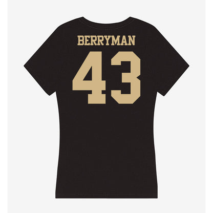 Purdue - NCAA Football : Jackson Berryman - Women's V-Neck T-Shirt-1