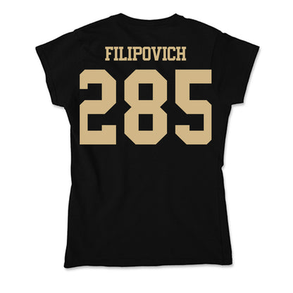 Purdue - NCAA Wrestling : Hayden Filipovich - Soft Style Women’s T-Shirt-1