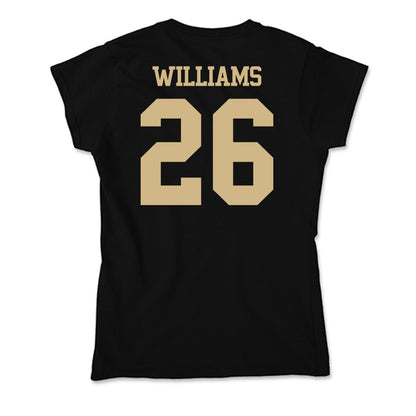 Purdue - NCAA Football : Zeke Williams - Soft Style Women’s T-Shirt-1