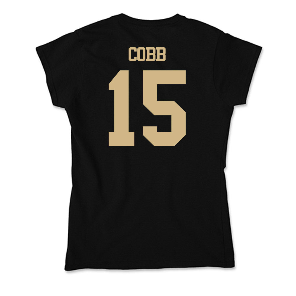Purdue - NCAA Football : Vi'Naz Cobb - Soft Style Women’s T-Shirt-1