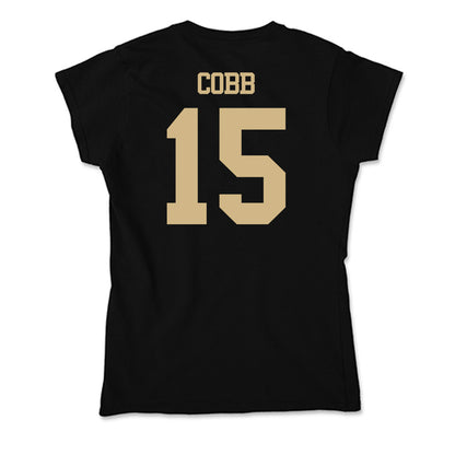 Purdue - NCAA Football : Vi'Naz Cobb - Soft Style Women’s T-Shirt-1