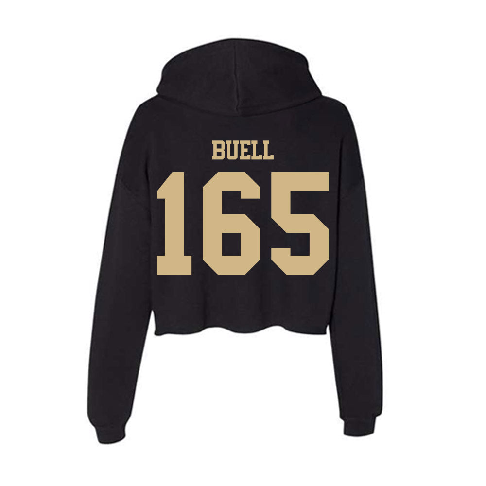 Purdue - NCAA Wrestling : Stoney Buell - Women's Crop Fleece Hoodie-1