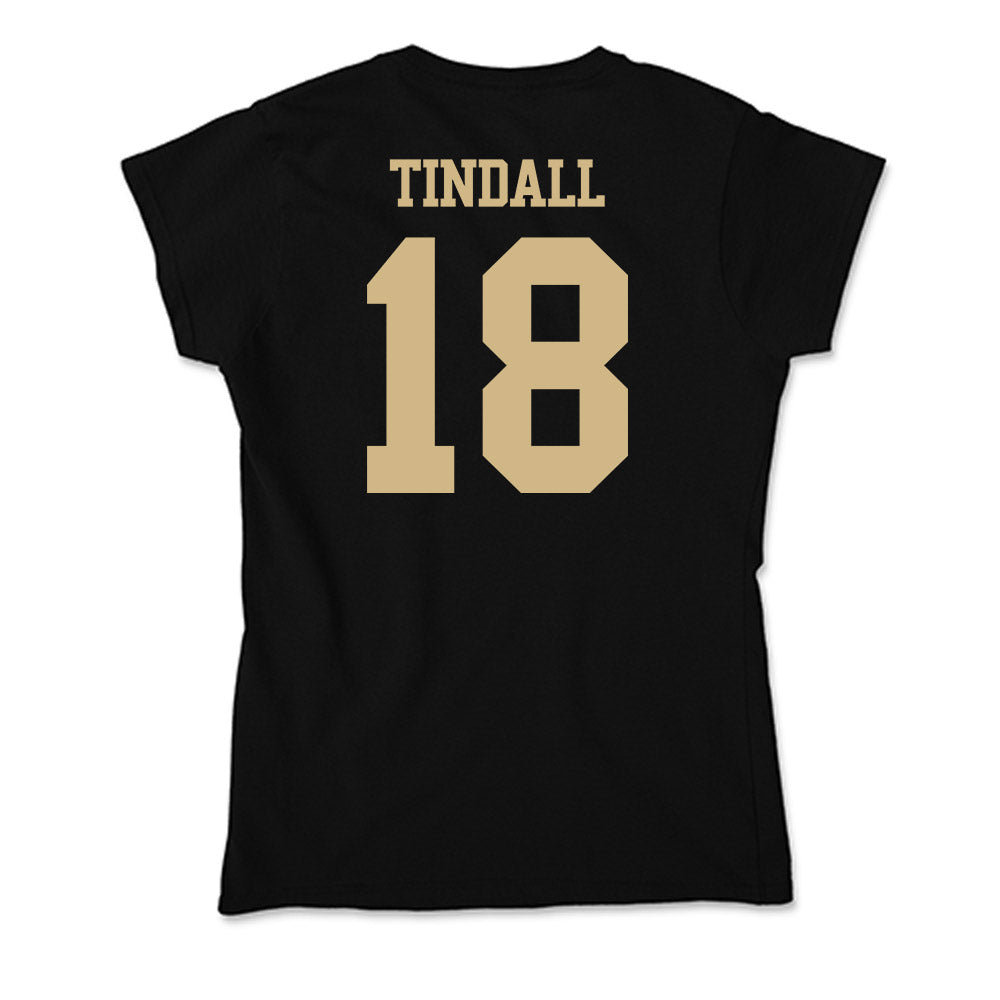 Purdue - NCAA Women's Volleyball : Addy Tindall - Soft Style Women’s T-Shirt-1