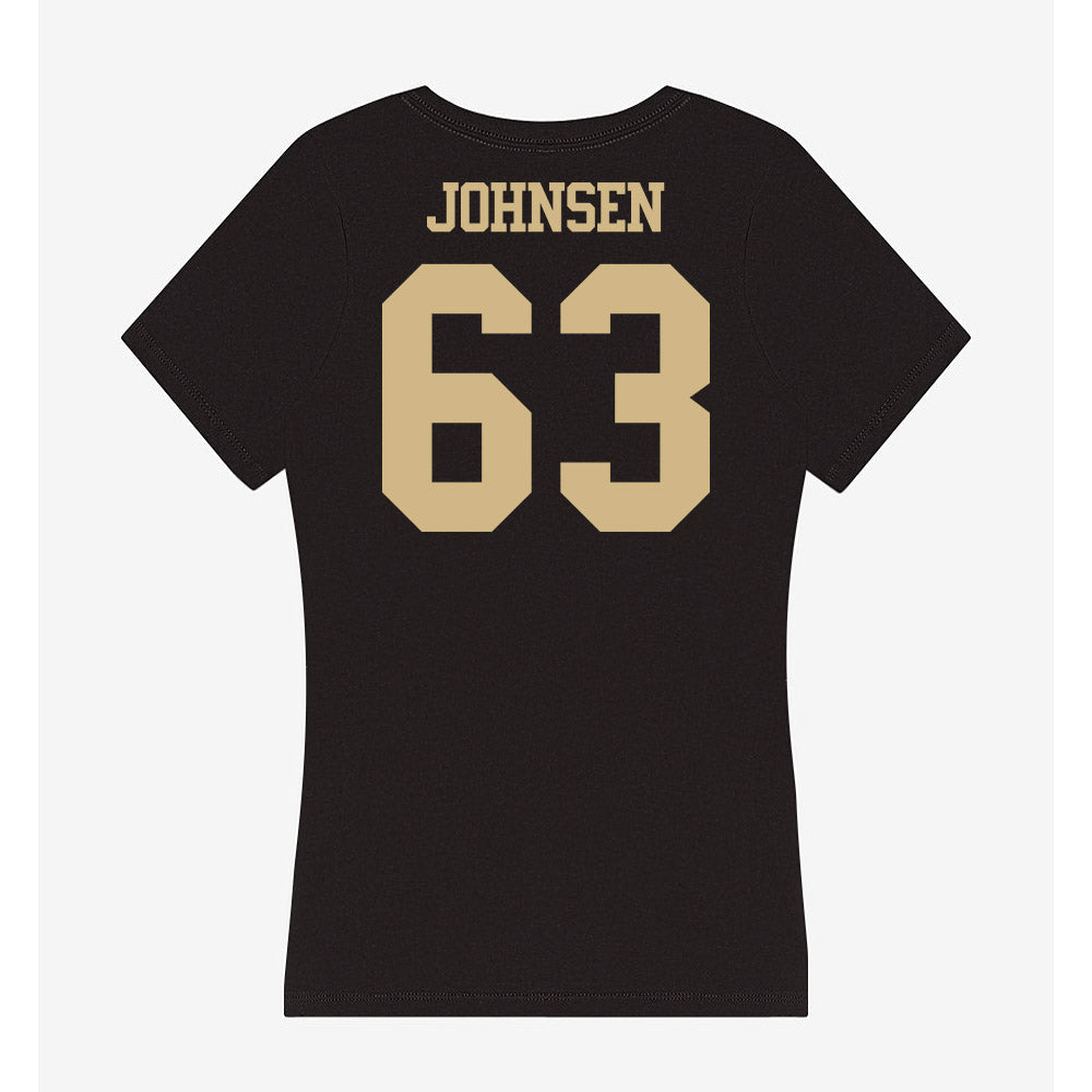 Purdue - NCAA Football : Jimmy Johnsen - Women's V-Neck T-Shirt-1