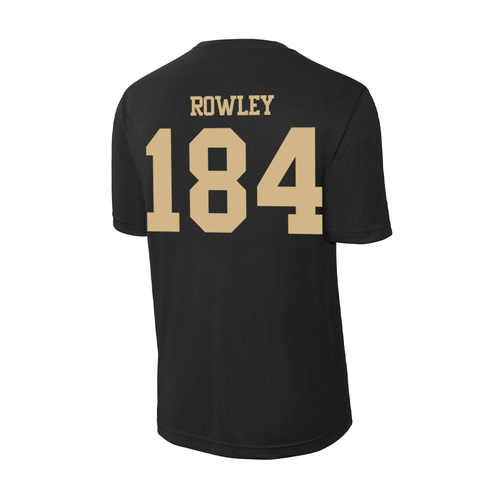 Purdue - NCAA Wrestling : James Rowley - Activewear T-Shirt-1