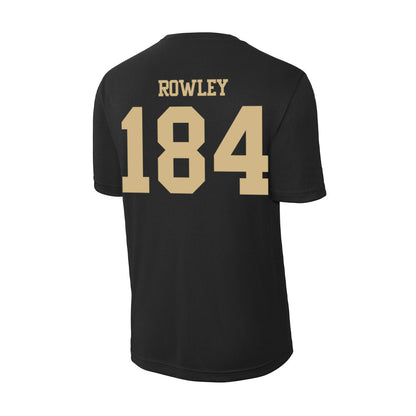 Purdue - NCAA Wrestling : James Rowley - Activewear T-Shirt-1